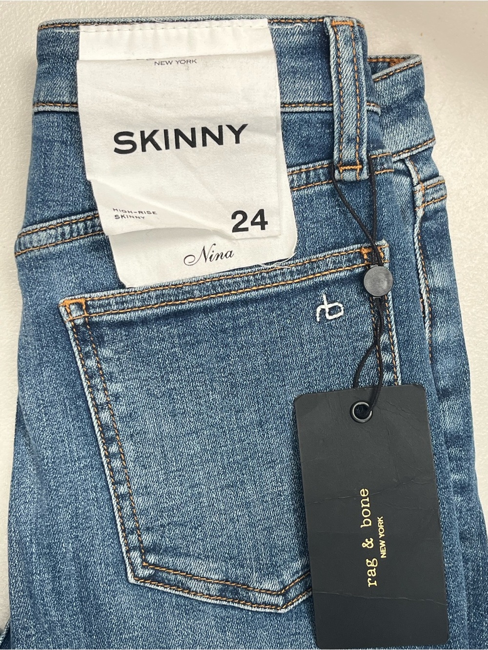 rag & bone Nina High Rise Garner Skinny